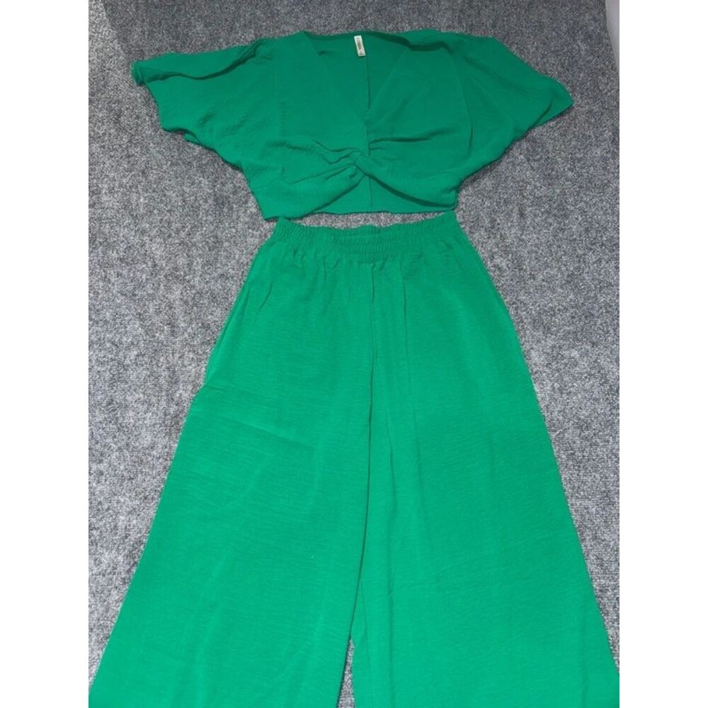 Zenana Emerald Green Two Piece Set